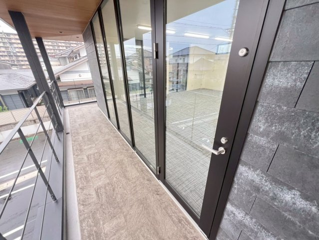 COZY Ⅰ・Ⅱのバルコニー