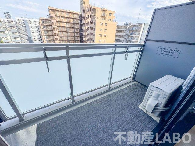 S-RESIDENCE阿波座WESTのバルコニー