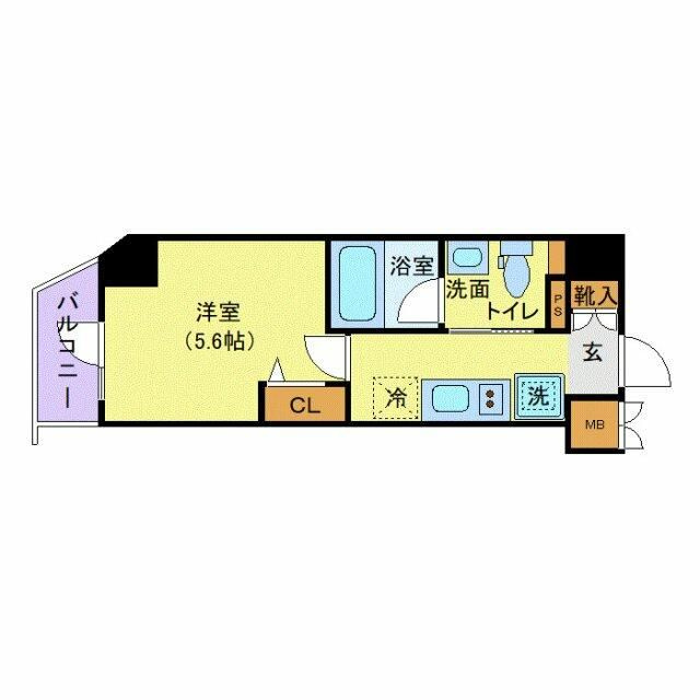 Ｌｏｇ横浜駅東の間取り