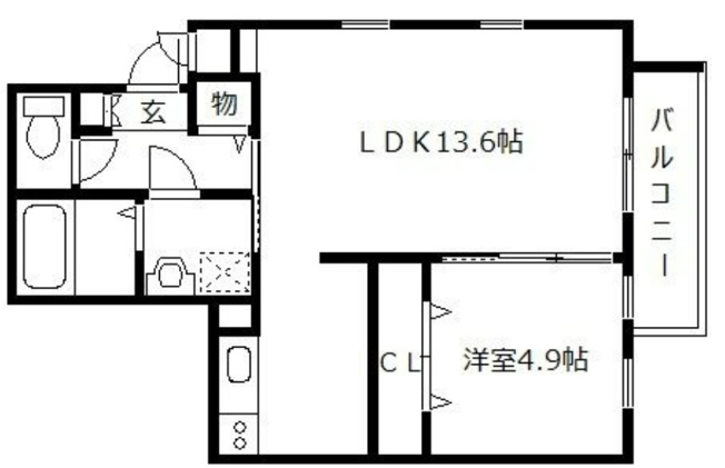 【間取り】 | キーファ吉塚
