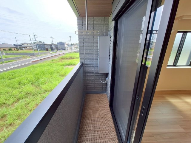 ライトガーツェおおたかのバルコニー