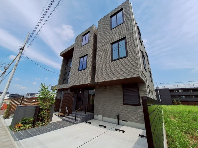 ライトガーツェおおたかの外観パース|旭化成ヘーベルメゾン　ペット共生