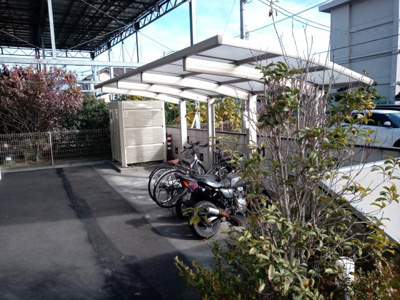 【その他】 | D-roomピジョン | 屋根付き駐輪場