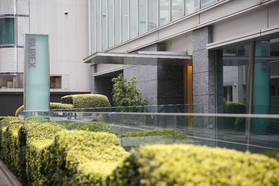 BUREX麹町(ビュレックス麹町)のエントランス