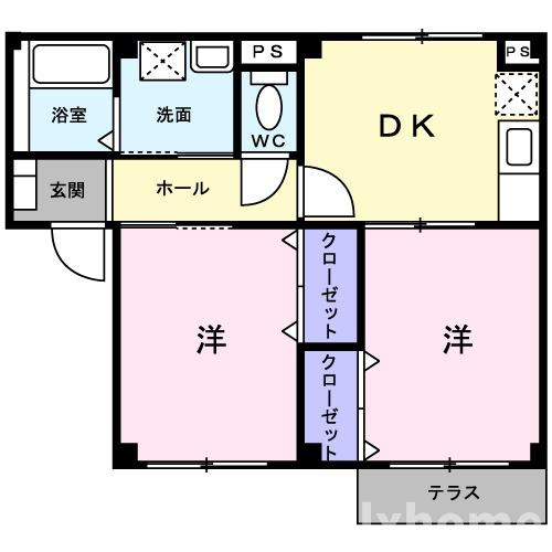 レジダンス・カメリアの間取り