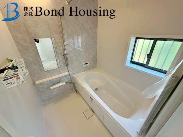 南向きで陽当たり良好　南多聞台3丁目　新築3区画　Ｂ号棟の浴室