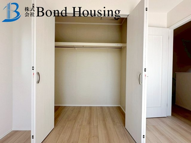 南向きで陽当たり良好　南多聞台3丁目　新築3区画　Ｂ号棟の収納