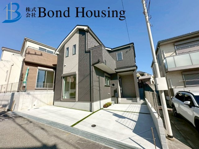 お車2台駐車可能　南多聞台3丁目　新築3区画　Ｃ号棟の駐車場