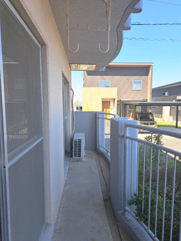 ロイヤルハイツ宇土のバルコニー