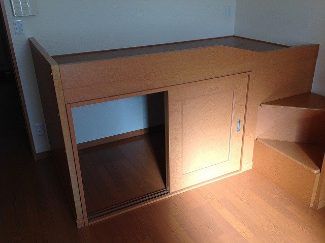 レオパレスカスティ－ジョ天良の寝室