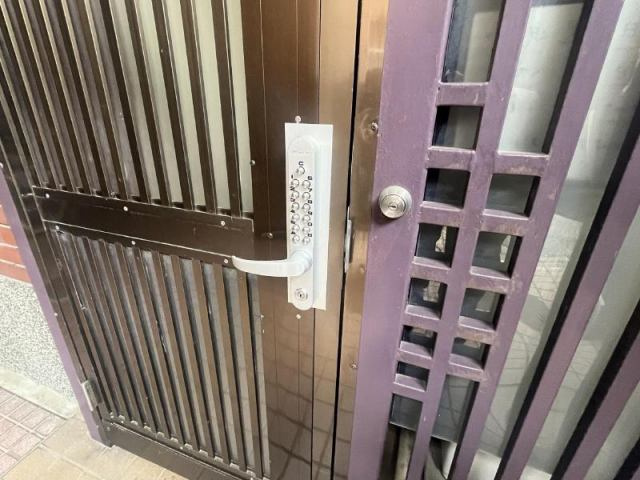 ハイツエクセルのエントランス