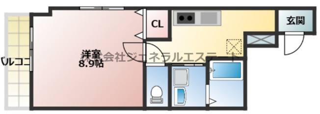 【間取り】 | フジパレス門真本町Ⅱ番館