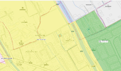一宮土地の地図