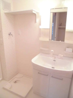 【洗面所】 | エタージュ | 洗髪洗面化粧台