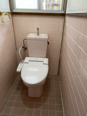 久留米市野中町の一戸建てのトイレ