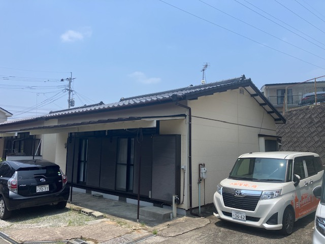 久留米市野中町の一戸建ての外観