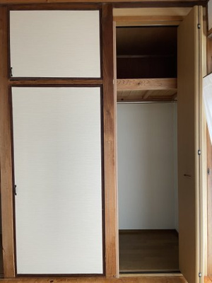 久留米市野中町の一戸建ての収納