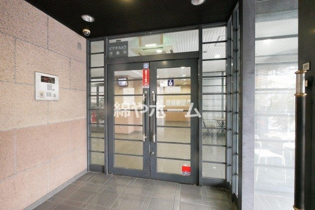 メロディーハイム夕陽丘のエントランス|毎日通るエントランスはこのようになっています