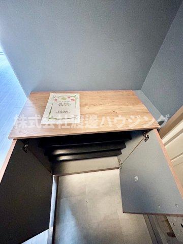 池上ハイツの設備|下駄箱付き