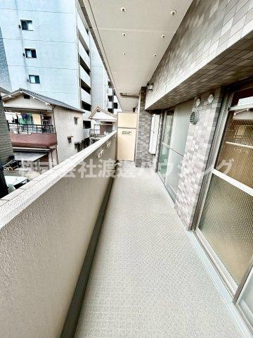 シュワーブ穂波のバルコニー