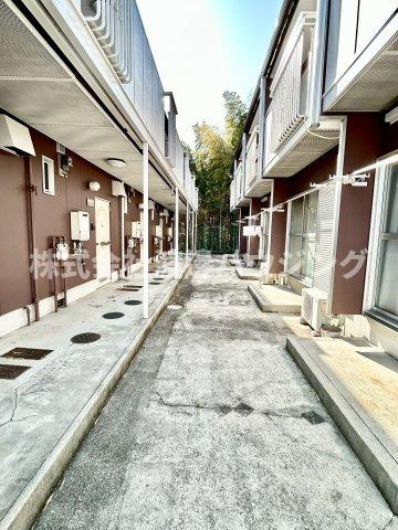 メルベイユ千里山北棟のエントランス