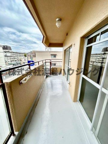 ミダスハイツのバルコニー