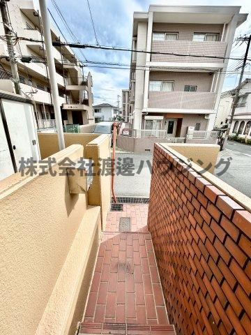 ミダスハイツのバルコニー