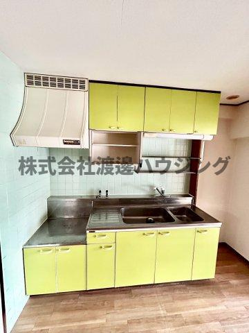 ミダスハイツのキッチン