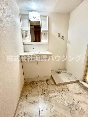 ニューライフ江坂の洗面所