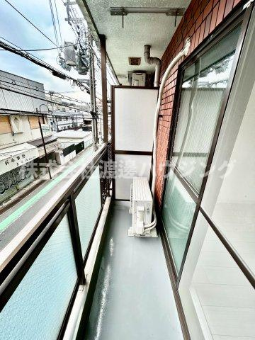 アパートメント・シバタ2のバルコニー