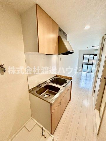 アパートメント・シバタ2のキッチン