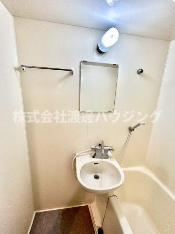 アパートメント・シバタ2の洗面所