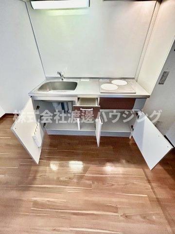 ハイムラポールPartⅩⅤのキッチン|キッチン下収納