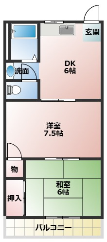 ヒロミツイーストの間取り