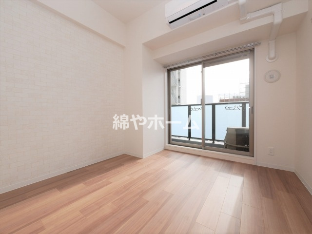 プレサンス難波クチュール の寝室|開放的な寝室です