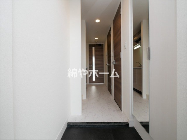 プレサンス難波クチュール の玄関|ゆったりとした玄関です