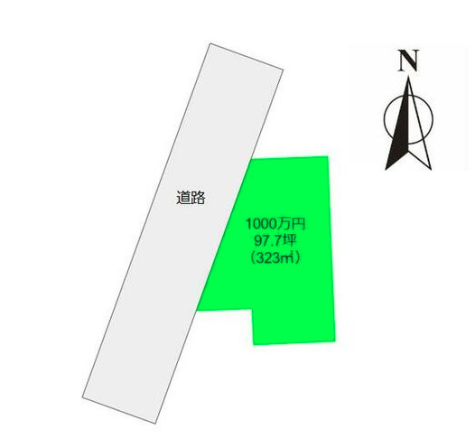 星原町　売土地の区画図