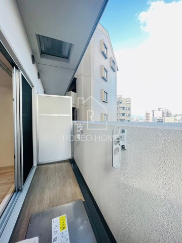 クローバー・レジデンス玉造のバルコニー