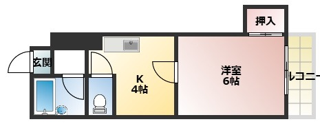 井上マンションの間取り