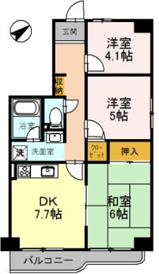 【間取り】 | フェリーチェ和泉
