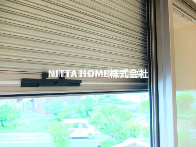 メゾンメイプルのバルコニー|シャッター・雨戸完備◎