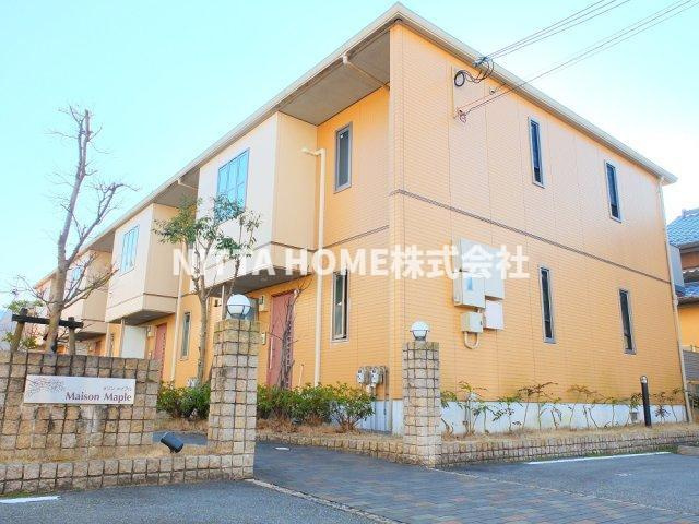 メゾンメイプルの外観|防犯カメラ設置物件です★