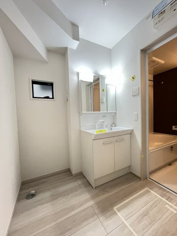 【洗面所】 | 福岡市東区八田3丁目3期　2号棟（全2棟）【仲介手数料無料・0円】 | 現地写真。