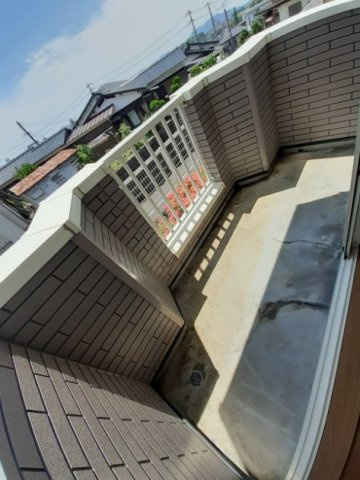 マーヴェラスビューのバルコニー