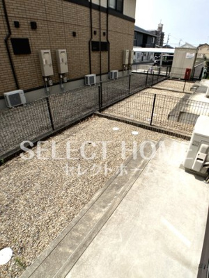 【庭】 | サニービレッジⅠ | 同型タイプお庭が付いています