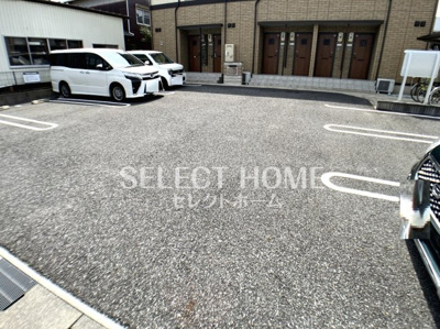【駐車場】 | サニービレッジⅠ | 同型タイプ駐車場完備です