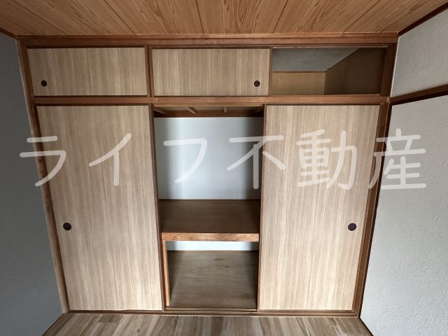 プレジデント東大阪第４棟の収納|収納スペース豊富です