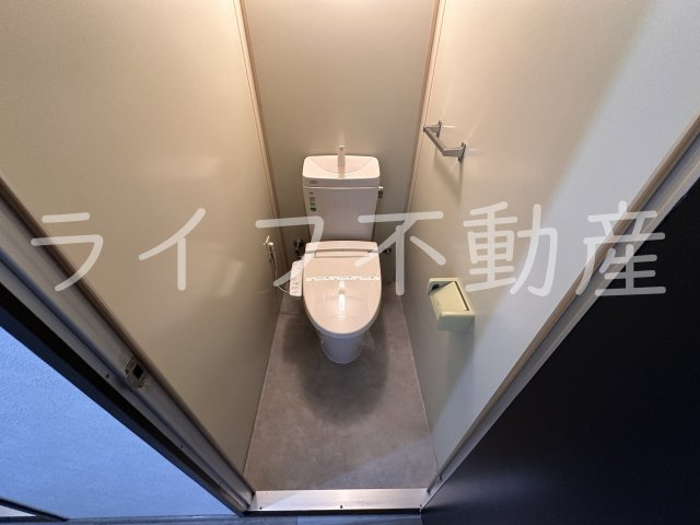 プレジデント東大阪第４棟のトイレ|トイレです