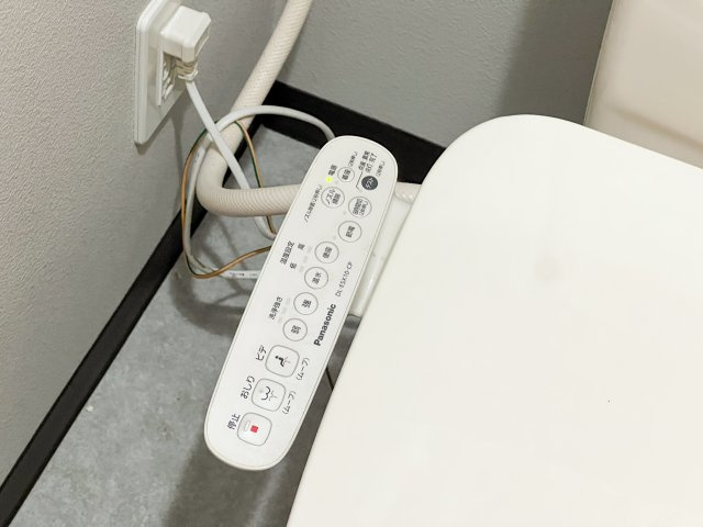 パークサイド高須2のトイレ|温水便座