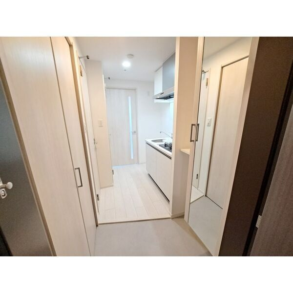 スプランディッド阿倍野の玄関